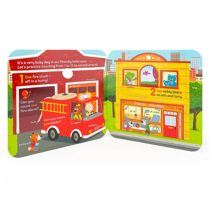 1 2 3 Early Learning Counting Lift-a-Flap Board Book