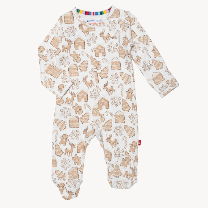 Gingerbread Lane Organic Cotton Footie