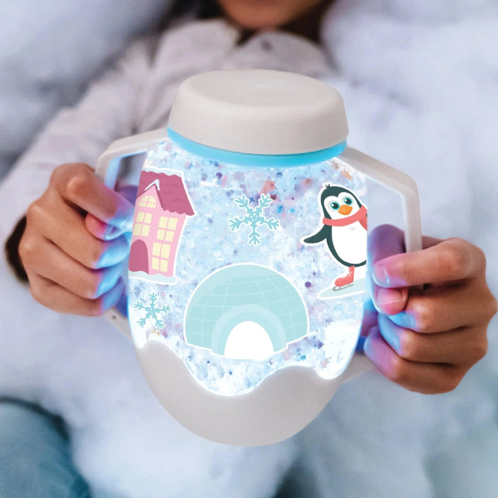 DIY Sensory Jar Gift Set- Snowglobe