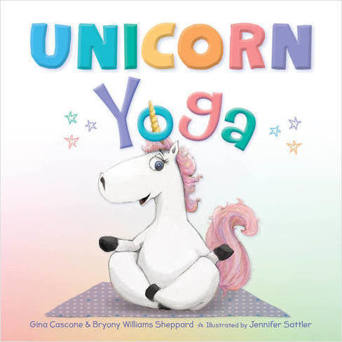 Unicorn Yoga Hardcover Book