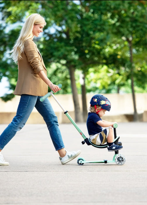 Micro Kickboard Mini2Grow Deluxe LED Scooter