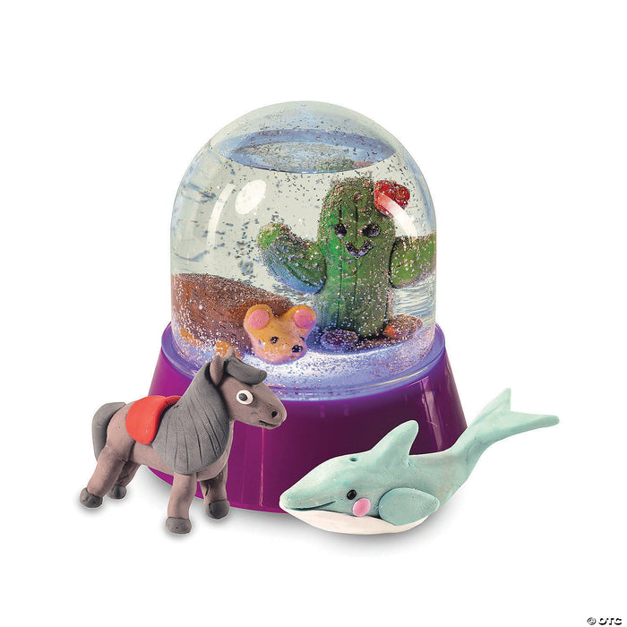 Make Your Own Light Up Snow Globe