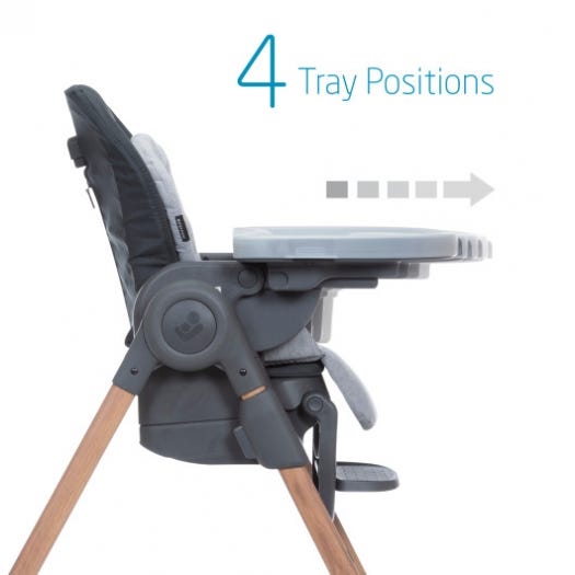 minla maxi cosi Maxi-Cosi Minla 6-in-1 High Chair (Classic Graphite)