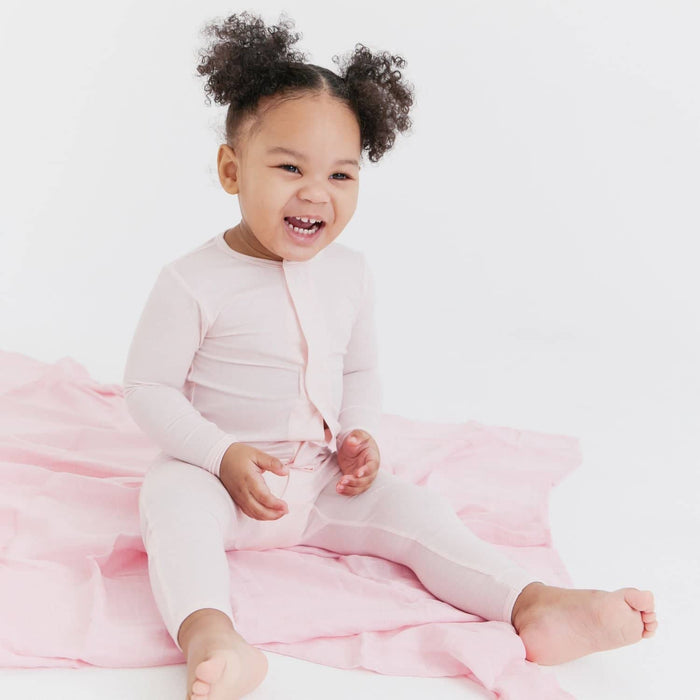 Pin Dot Pink Modal Magnetic Coverall