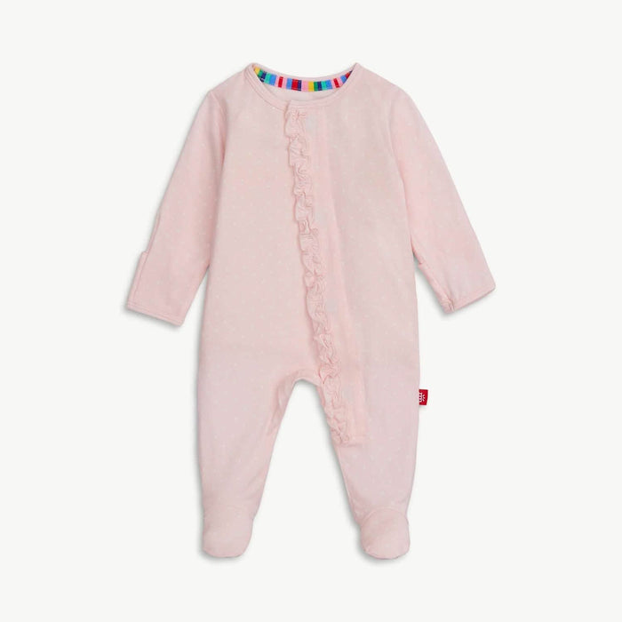 Pin Dot Pink Magnetic Footie