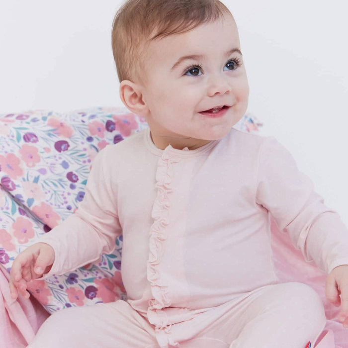 Pin Dot Pink Magnetic Footie
