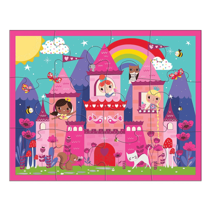 Princess Castle 12-Piece Pouch Puzzle