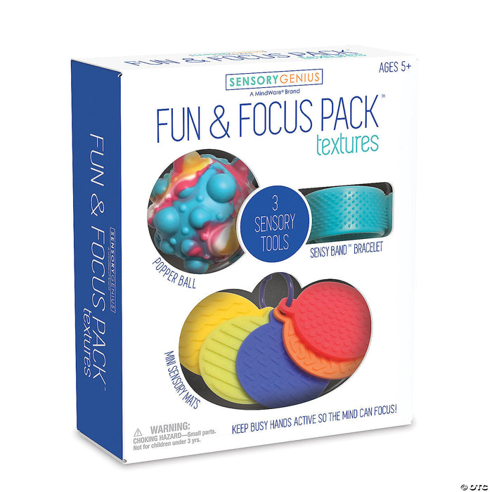 Sensory Genuis Fun & Focus Pack- Textures