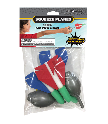 Stomp Rocket® Squeeze Planes