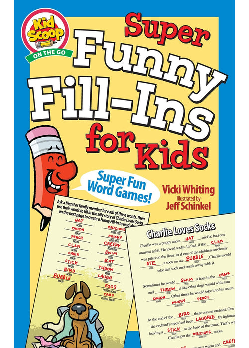 Super Funny Fill-Ins Activity Book