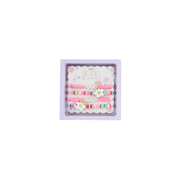 Flower BFF Beaded Bracelets