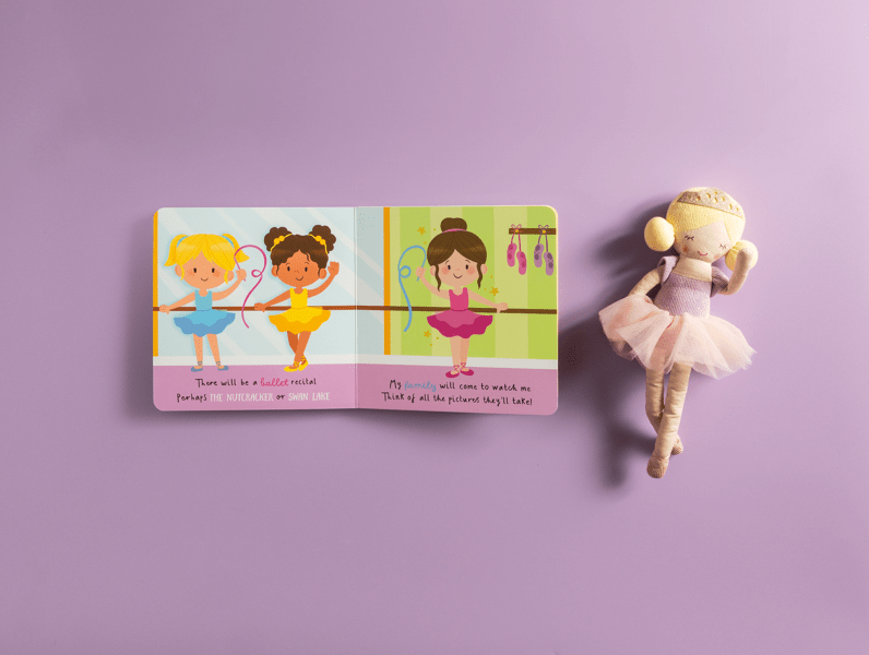 I'm a Ballerina Book + Doll