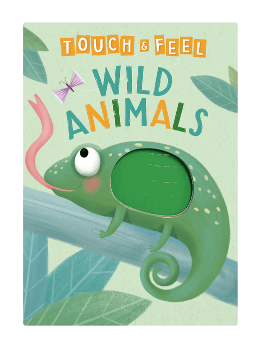 Wild Animals- Iguana - Touch and Feel Board Book