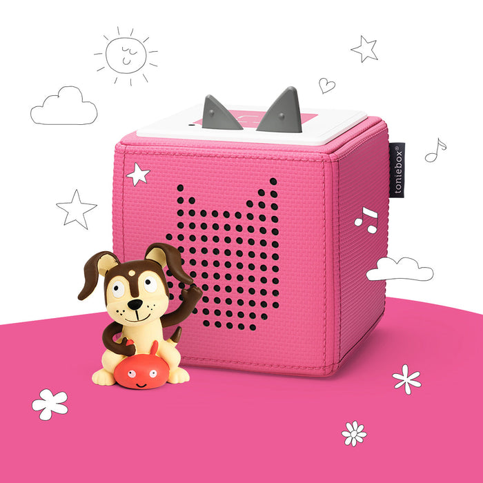 Tonies Box Playtime Puppy Starter Set- Pink