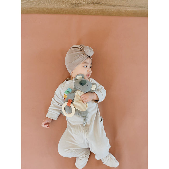 Bitzy Crinkle Sensory Toy + Teether