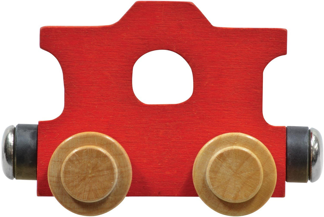 Maple Landmark Magnetic NameTrain Train Car Caboose Red