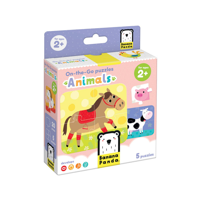 On-the-Go Puzzles Animals for toddler 2+