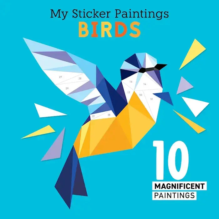 Activity Book - My Sticker Paintings: Birds