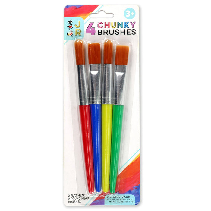 4ct Chunky Brushes