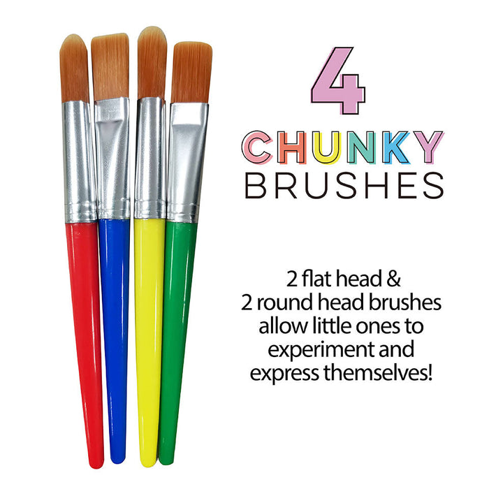 4ct Chunky Brushes