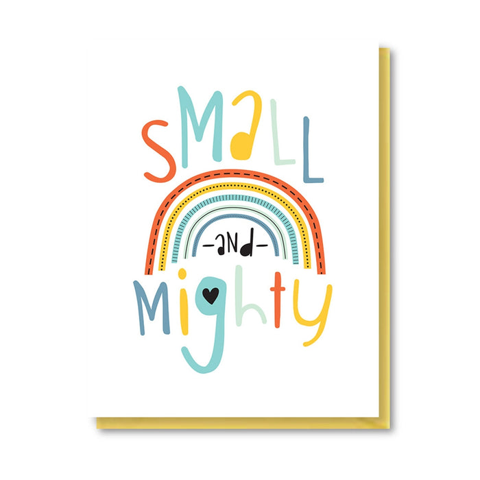 Baby Card- Small and Mighty