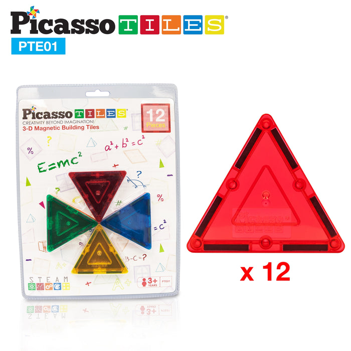 3D Magnetic Building  Blocks- Small Triangles