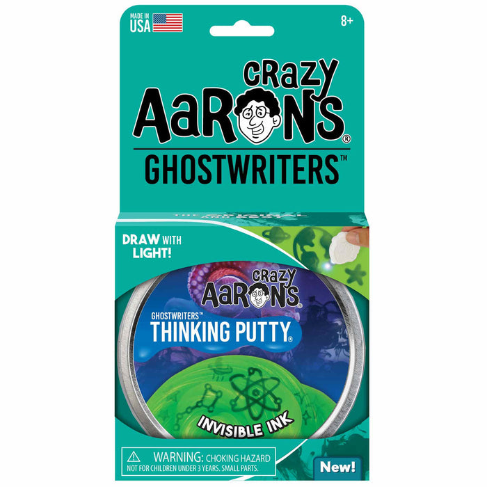 Crazy Aaron's Invisible Ink Ghostwriter Thinking Putty 4"