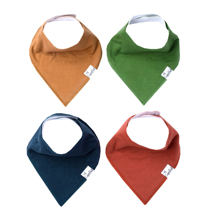 Bandana Bib 4pk- Ridge