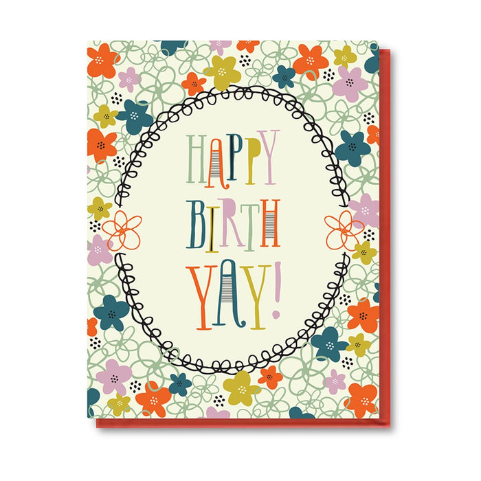 Birthday Card- Birth Yay!