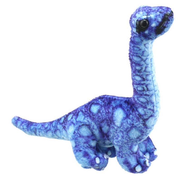 Dinosaur Finger Puppets: Brontosaurus (Blue)