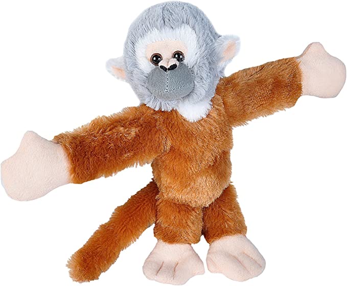 Wild Republic Huggers- Squirrel Monkey