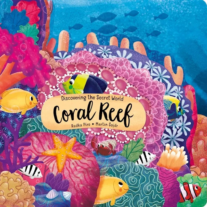 Layered Board Book- Coral Reef