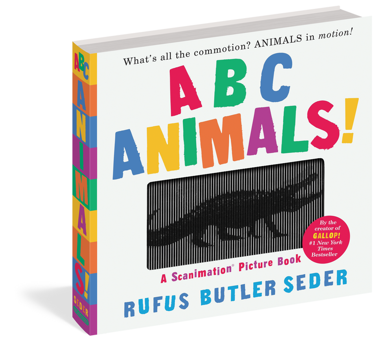 ABC Animals Scanimation Book