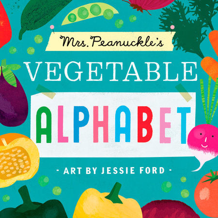 Mrs. Peanuckle's Vegetable Alphabet Board Book
