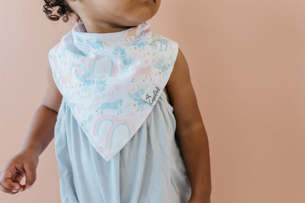 Bandana Bib 4pk- Whimsy