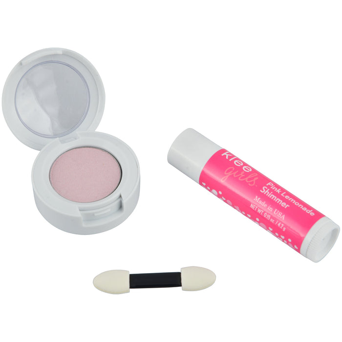 Klee Naturals Bubble Gum Shimmer Eyeshadow + Lip Shimmer Duo