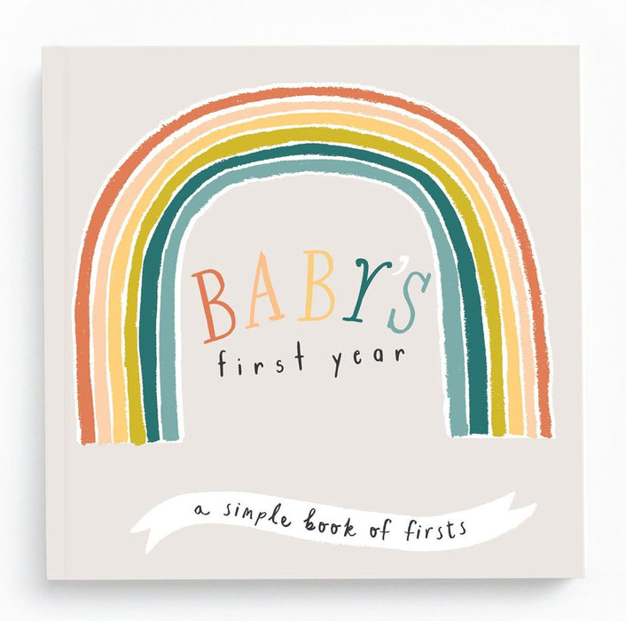 Lucy Darling Baby's First Memory Book Little Rainbow