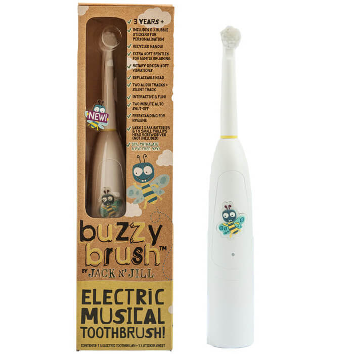 Jack N' Jill Buzzy Brush Electric Musical Toothbrush