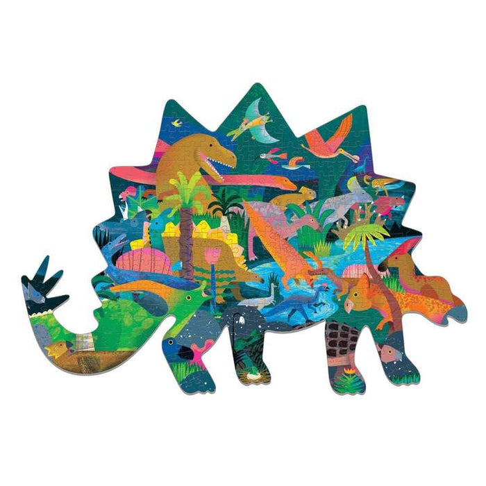 Dinosaurs 300pc Shaped Scene Puzzle