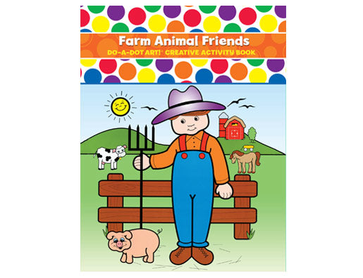 Do a Dot Activity Book, Farm Animals