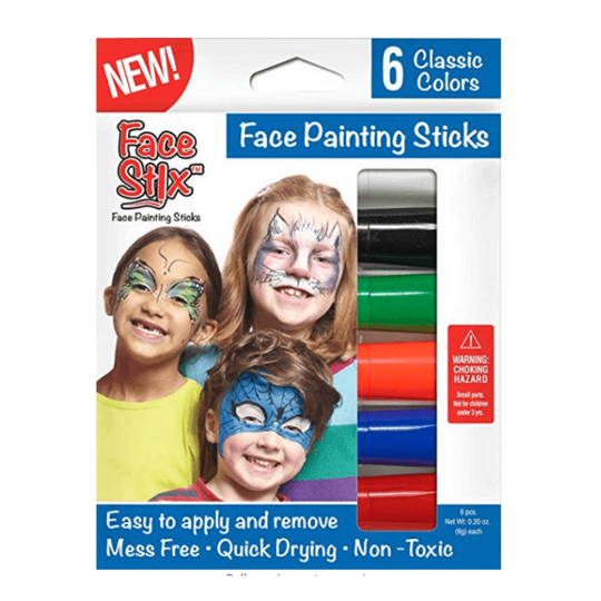 Face Paint Sticks- 6pk