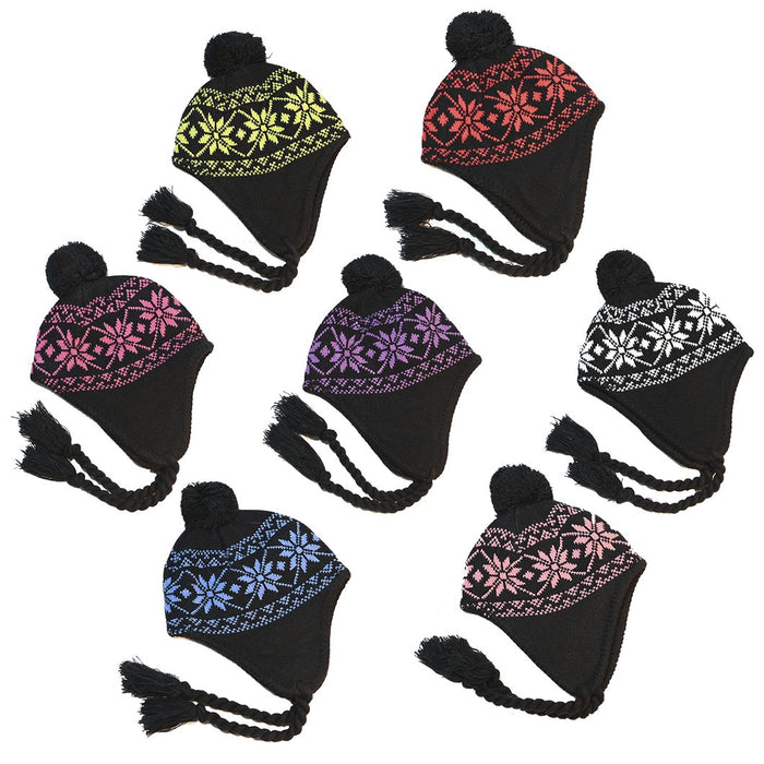 SnowStoppers Nordic Knit Hat