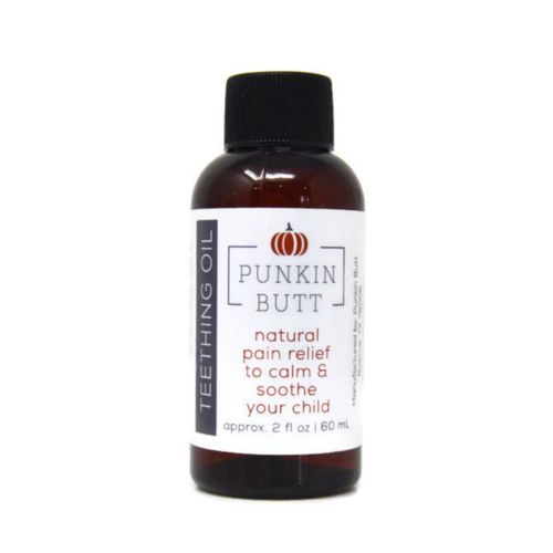 Punkin Butt Teething Oil (2 oz Glass Bottle)