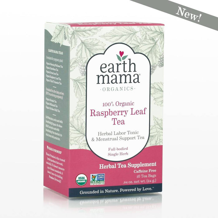 Earth Mama Organics 100% Organic Red Raspberry Leaf Tea