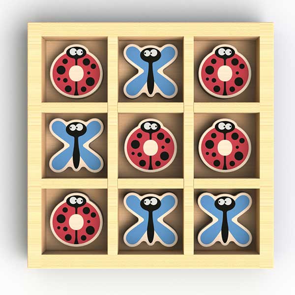 TicBugToe Travel Game